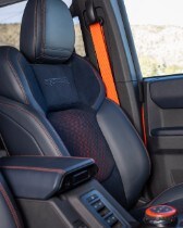 2022 Bronco Raptor Interior - Rhapsody Blue